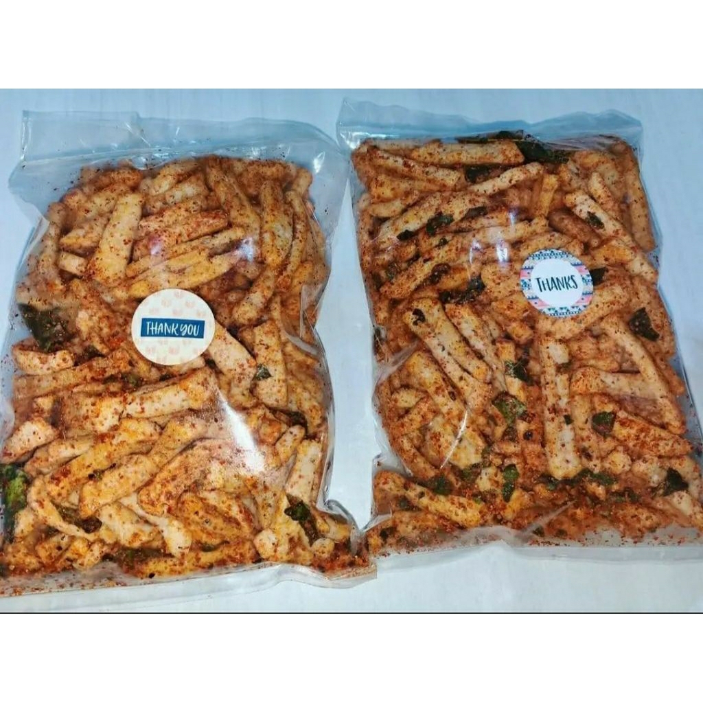 

basreng daun jeruk pedas gurih