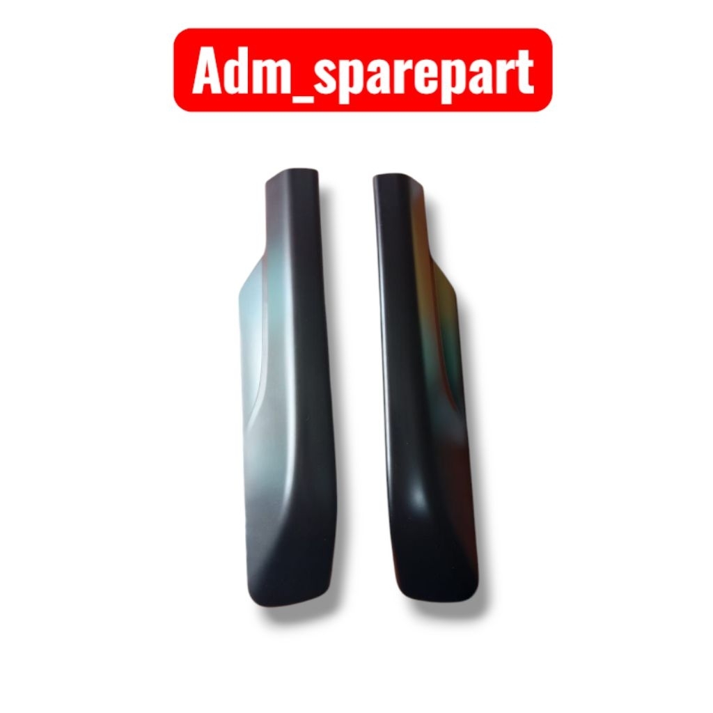 Cover tutup roof rack roof rail hitam belakang Mitsubishi Xpander cross original