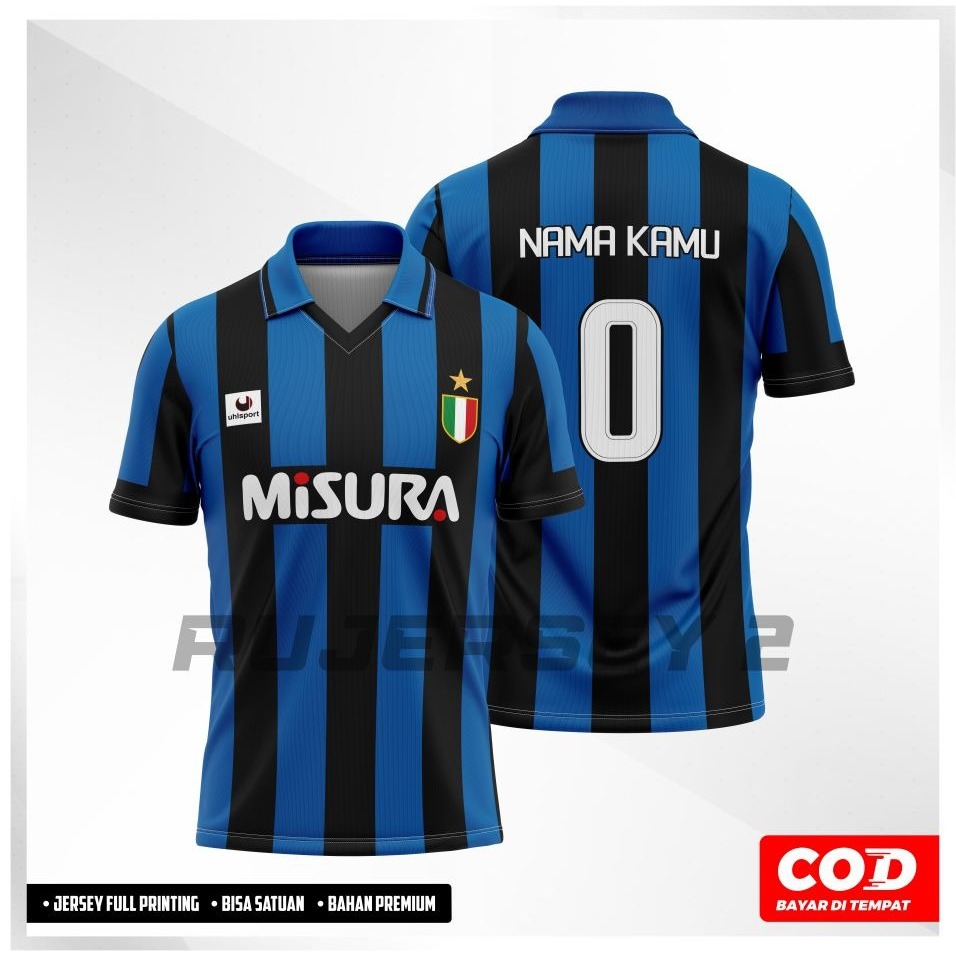 Jersey Inter 1989 Home Full Printing