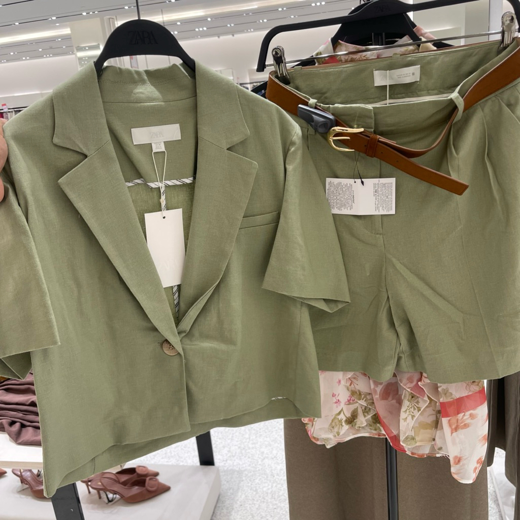 Blazer Set ZARA Women Jastip (jasa titip)