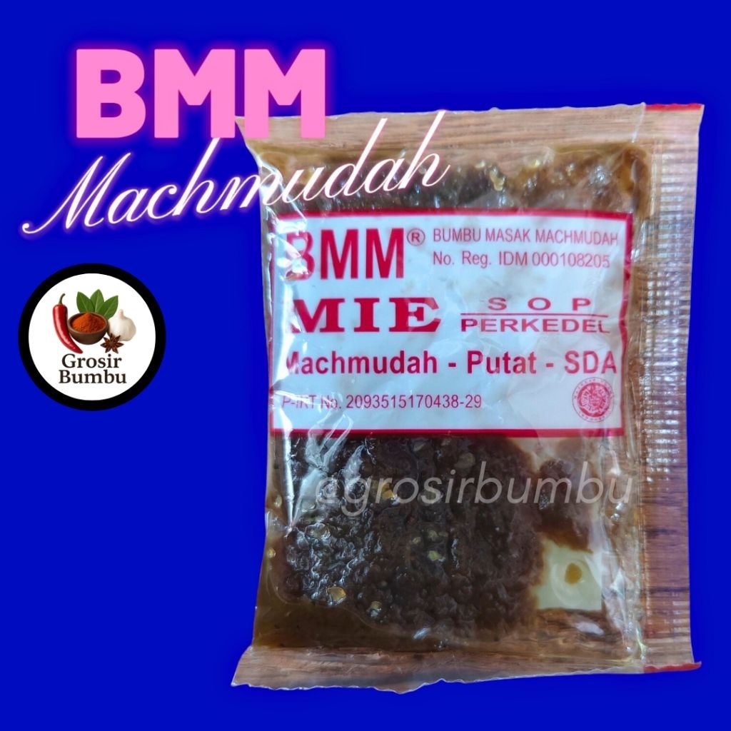 

BMM / Bumbu MIE / Bumbu Masak Machmudah / Bumbu Masak Instan