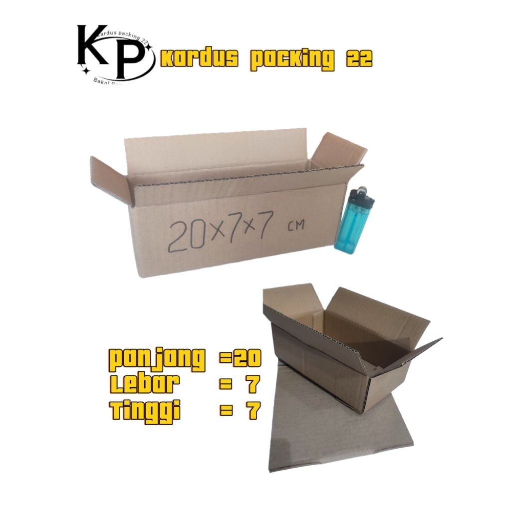 

KARDUS PACKING UKURAN 20×7×7 CM / BOX PACKING BAHAN KUAT / TEBA 3 MM / POLOS LUAR & DALAM