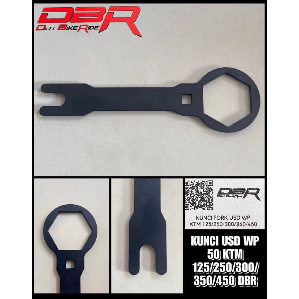 kunci usd wp 50 ktm 125/250/300/350 DBR