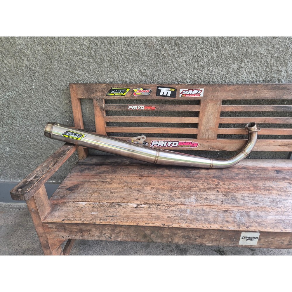 Knalpot Standar Racing RX King SMR Jogja Stainless
