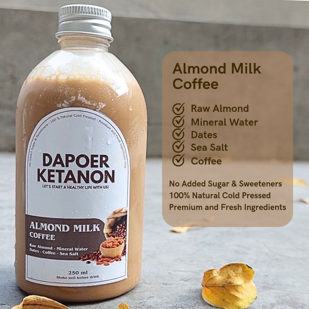 

Almond Milk Coffee / Susu Almond Premium by Dapoer Ketanon