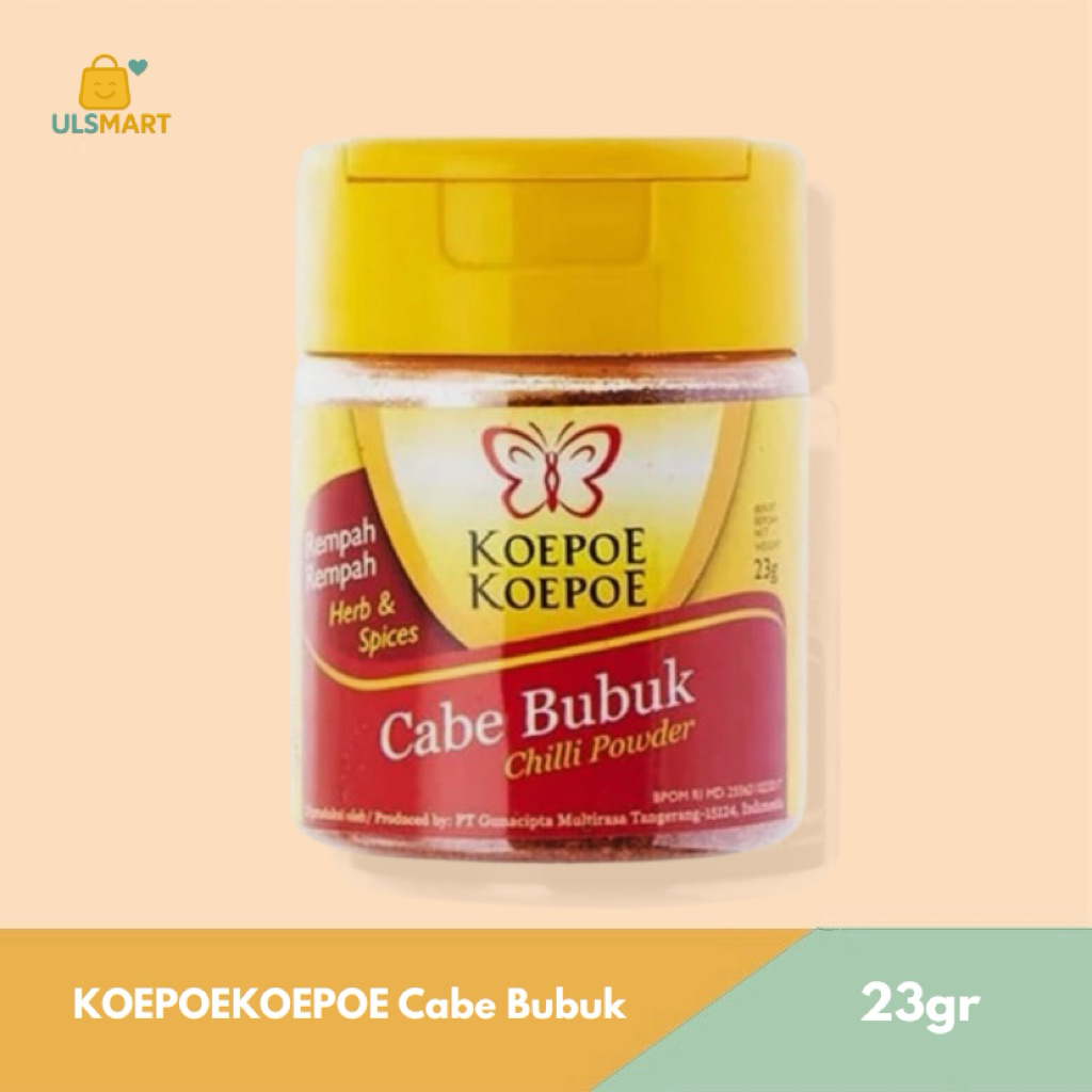 

KOEPOE KOEPOE Cabe Bubuk 23 gr