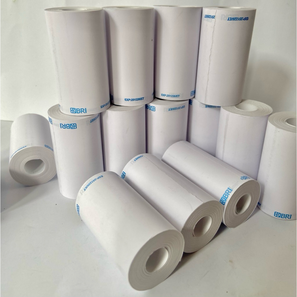 

10 pcs/roll Kertas thermal EDC BRI 57x30