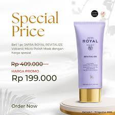 Masker Volcanic Revitalize by Jafra