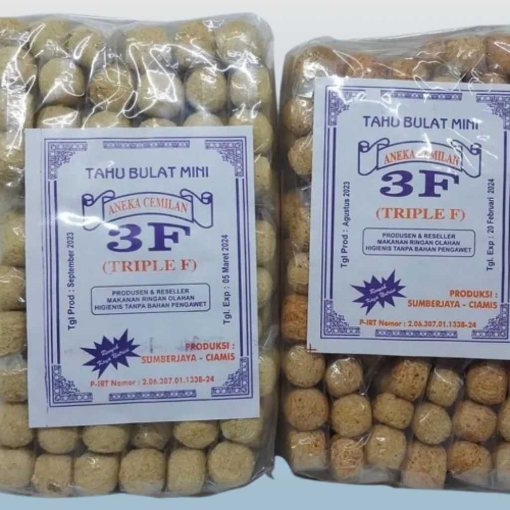 

Best Seller!! Tahu Bulat Kering Mini - Rasa Original Gurih & Pedas Balado | 1 Pack Isi 20 pcs