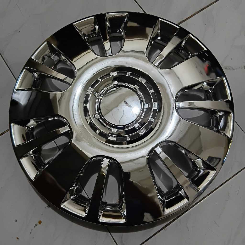 Murah Dop roda velg mobil type 5065 ring 15 / dop velg ring 15 merk shark