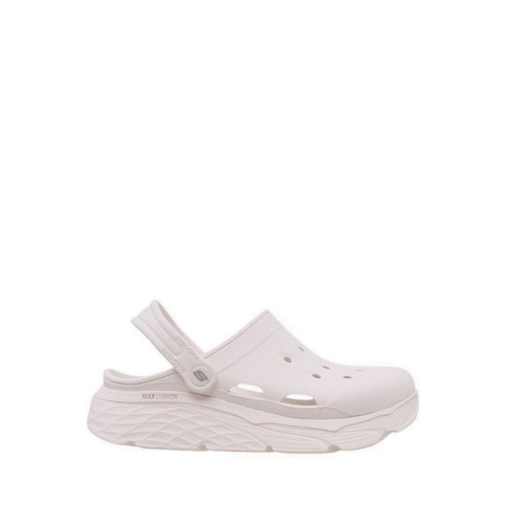 Sandal Pria Skechers Max Cushioning White SKE243277WHT
