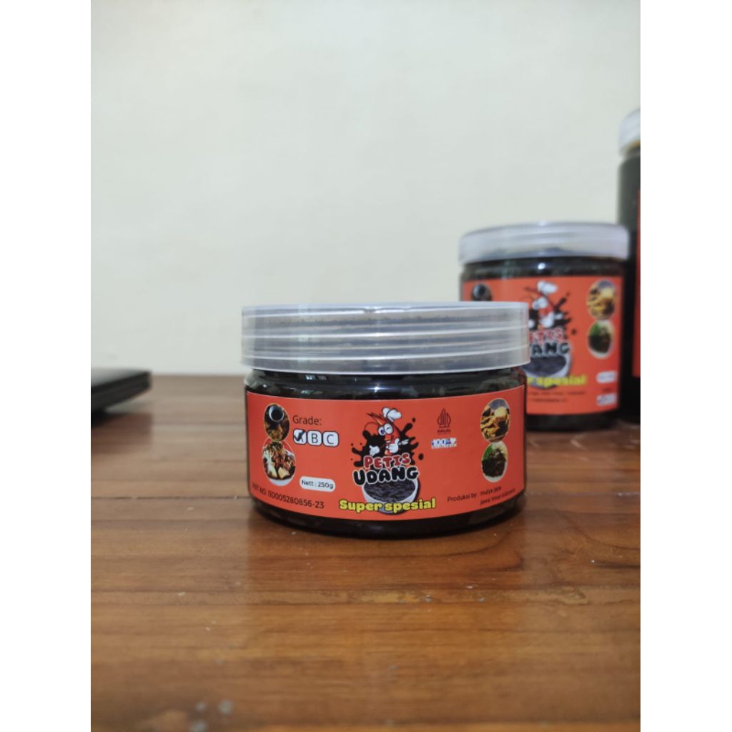 

Petis Udang super 250gram Asli Sidoarjo