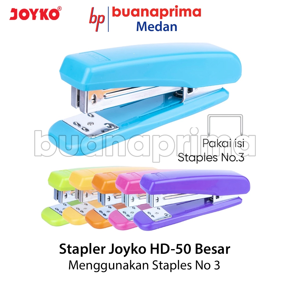 

Stapler JOYKO HD-50 BESAR Hekter Jegrekan Menggunakan Staples No 3