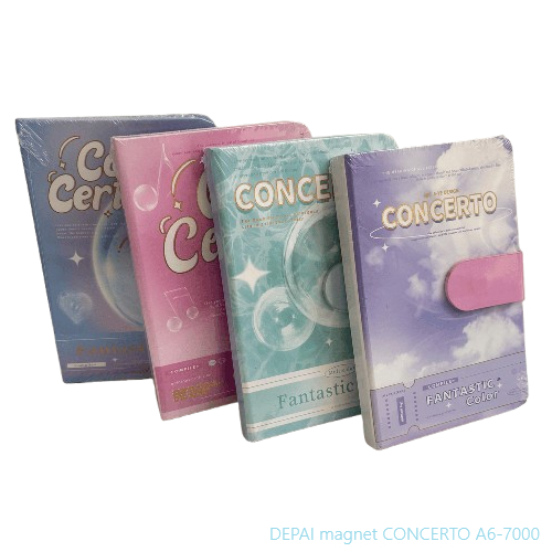 

Diary Kancing Magnet Gambar Ukuran A6 isi 100 lembar CONCERTO A6-7000