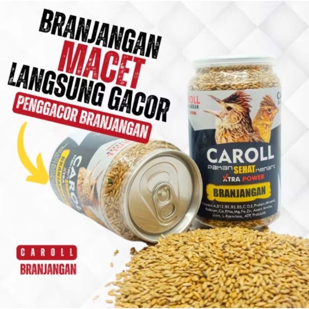BRANJANGAN CAROLL PAKAN BURUNG BRANJANGAN
