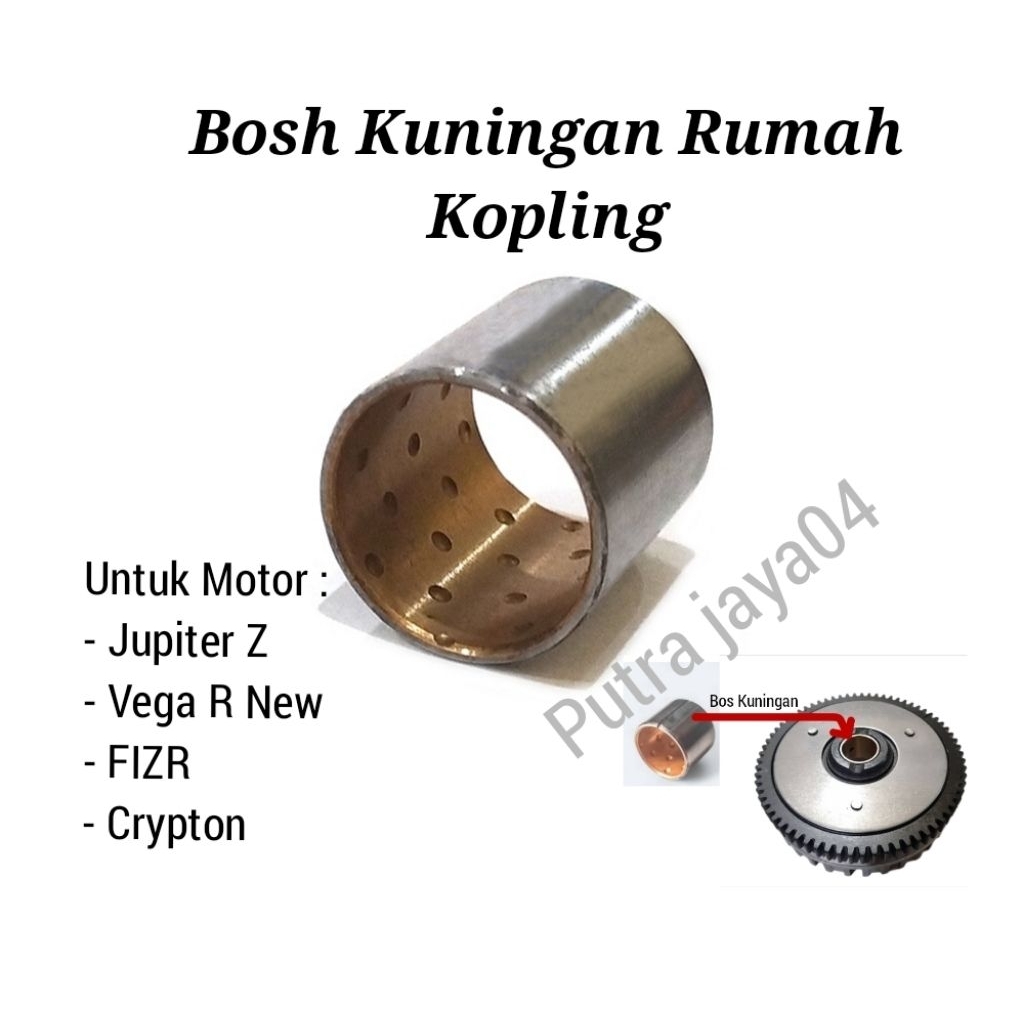 Bosh Bos Kuningan Rumah Kopling FIZR Vega Jupiter Vega ZR Supra Grand Revo