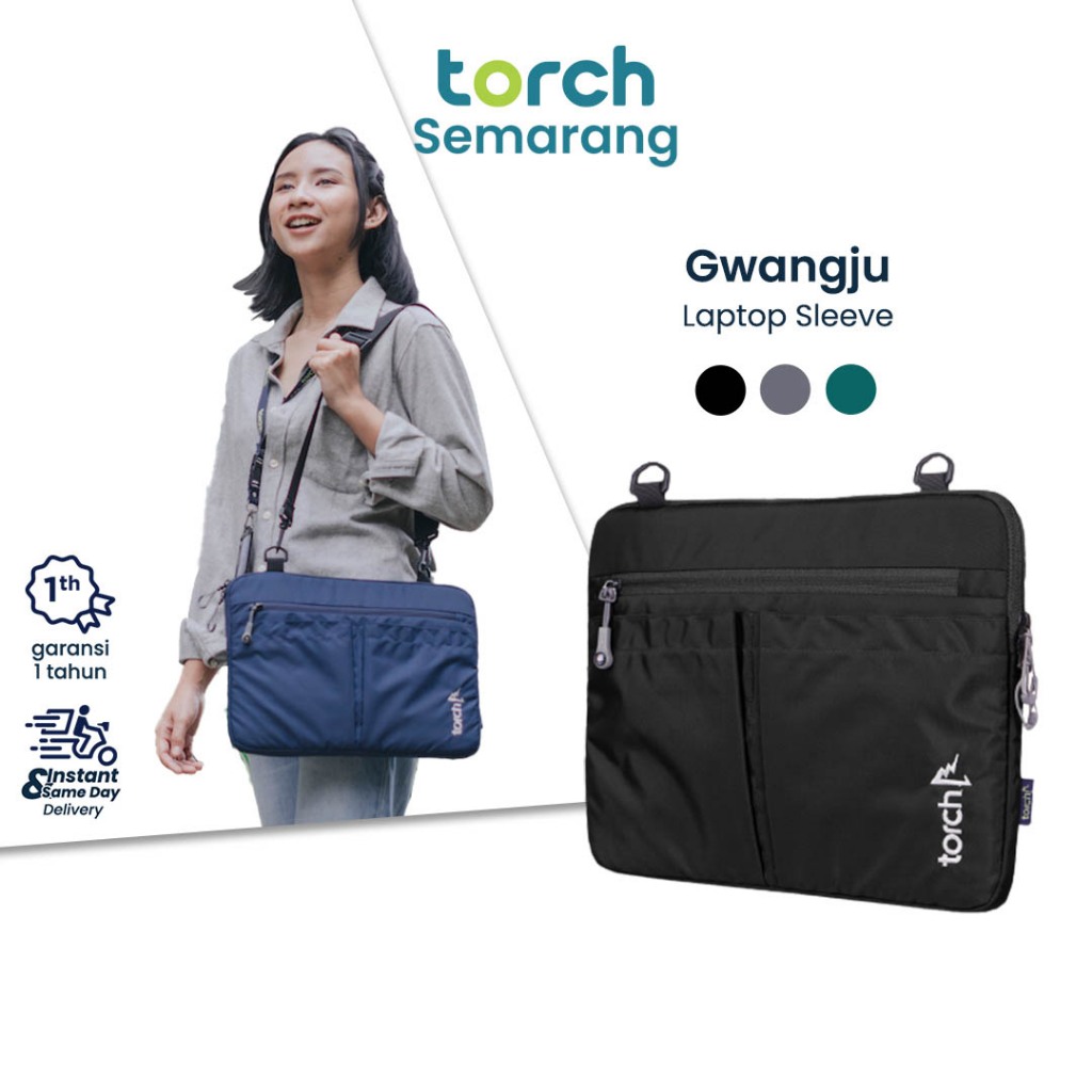 TORCH Tas Laptop Selempang 14 Inch Gwangju | Laptop Sleeve Anti Air