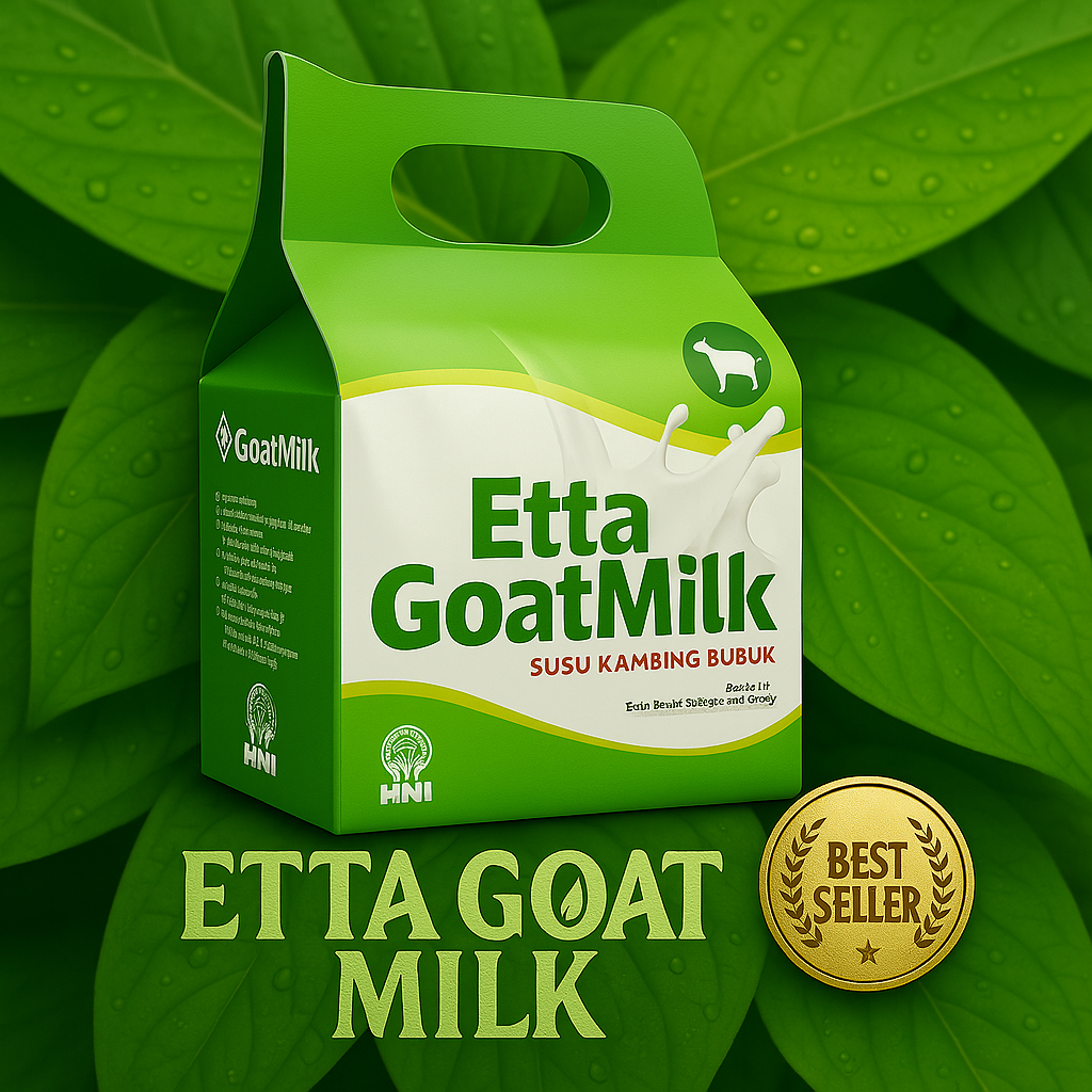

Susu Kambing Etawa Etta Goatmilk Bubuk Tinggi Protein Bagus untuk Diet Sehat