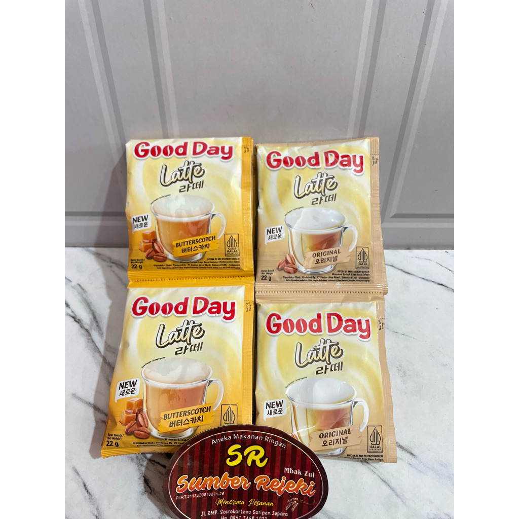 

GOOD DAY LATTE ISI 10bungkus