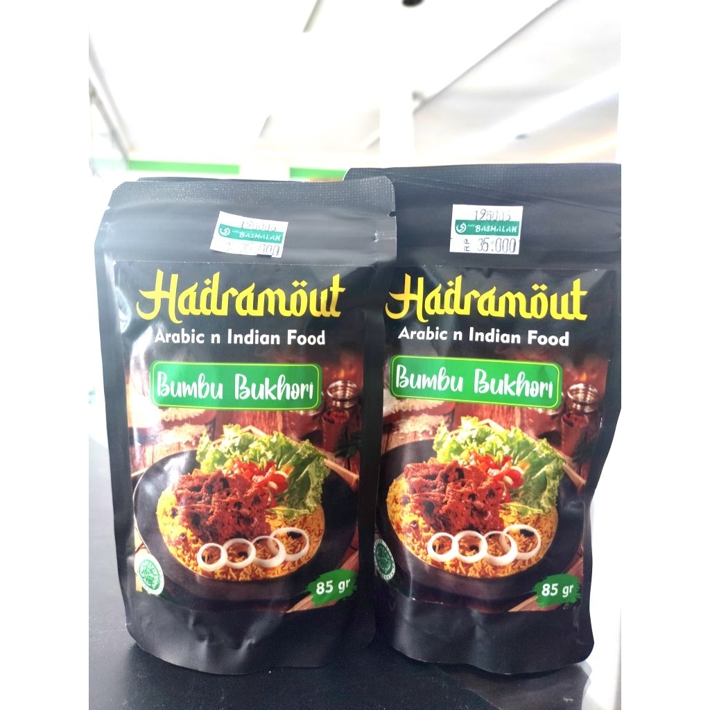 

Bumbu Bukhori Hadramout/Bumbu Nasi Bukhori 85Gr