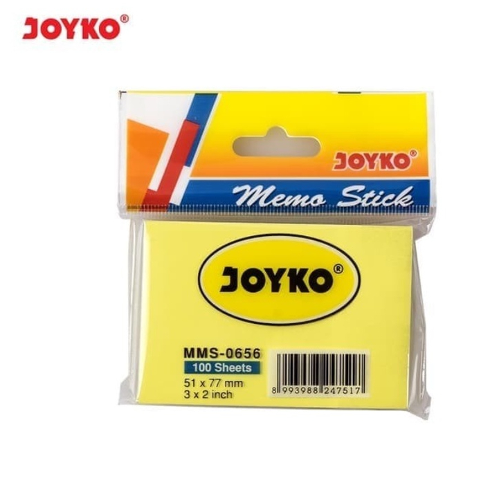 

JOYKO Memo Tempel / Sticky Note Kertas Joyko No. 656 Warna Kuning