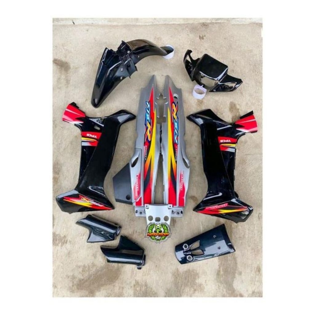BODY HALUS YAMAHA FIZ R FIZ R  MERAH HITAM