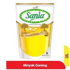 

MINYAK GORENG SANIA 2LITER 1 DUS ISI 6 PC (READY LANGSUNG KIRIM)