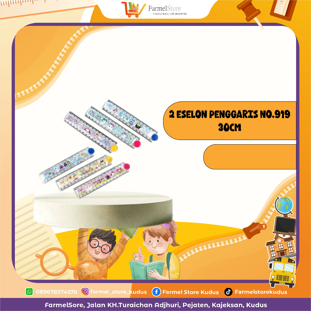 

Eselon Penggaris No.919 30cm