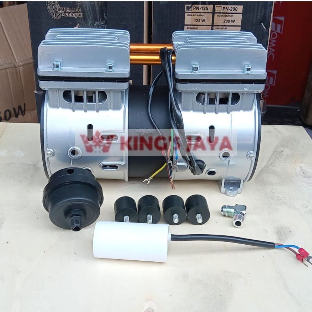 Kompresor Sumur Bor 550 Watt Kompresor Udara Oilless Kompresor Angin