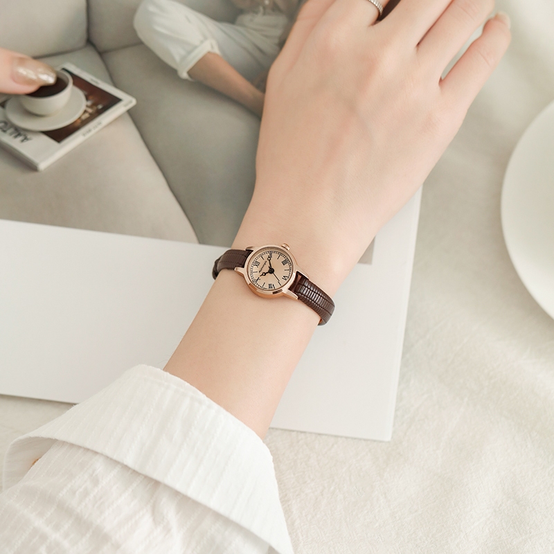 Hot Deals Aokeyo R55 Jam Tangan Wanita Jam Tangan Wanita Kulit Original Anti Air Tali Kulit Jam