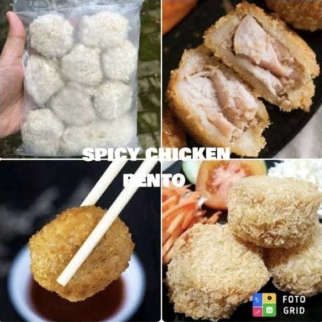 

Spicky chiken ala bento enak