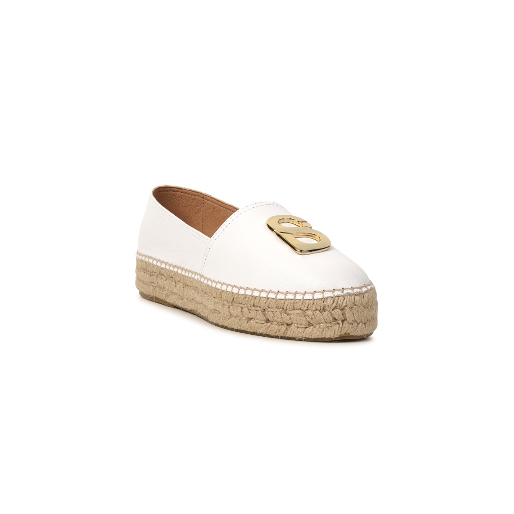 Buttonscarves - Claire Espadrilles - White | Footwear (Shoes)
