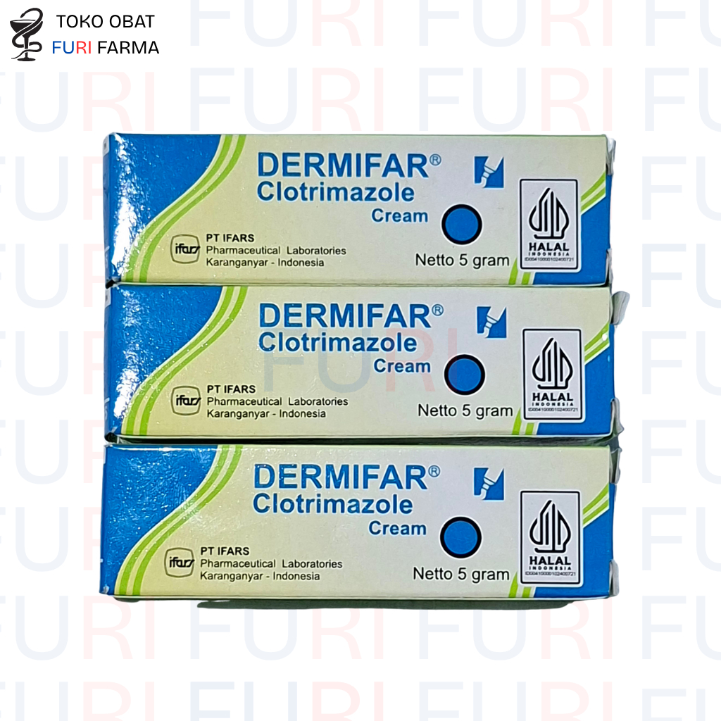 Dermifar Clotrimazole Cream Tube 5gr