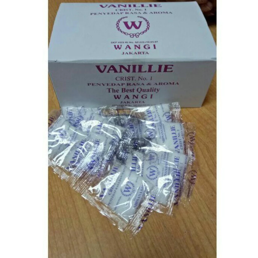 

Vanili Bubuk Vanillie W Sachet 2gr Kemasan Aman