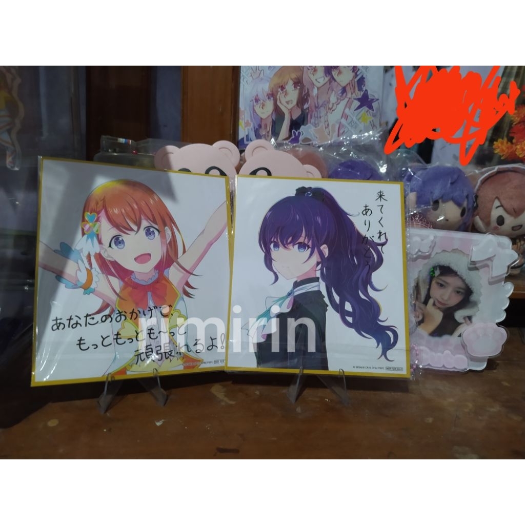 Project Sekai CGV Cinema Official Merch Benefit Shikishi Art print Global Hatsune Miku Mafuyu Asahin