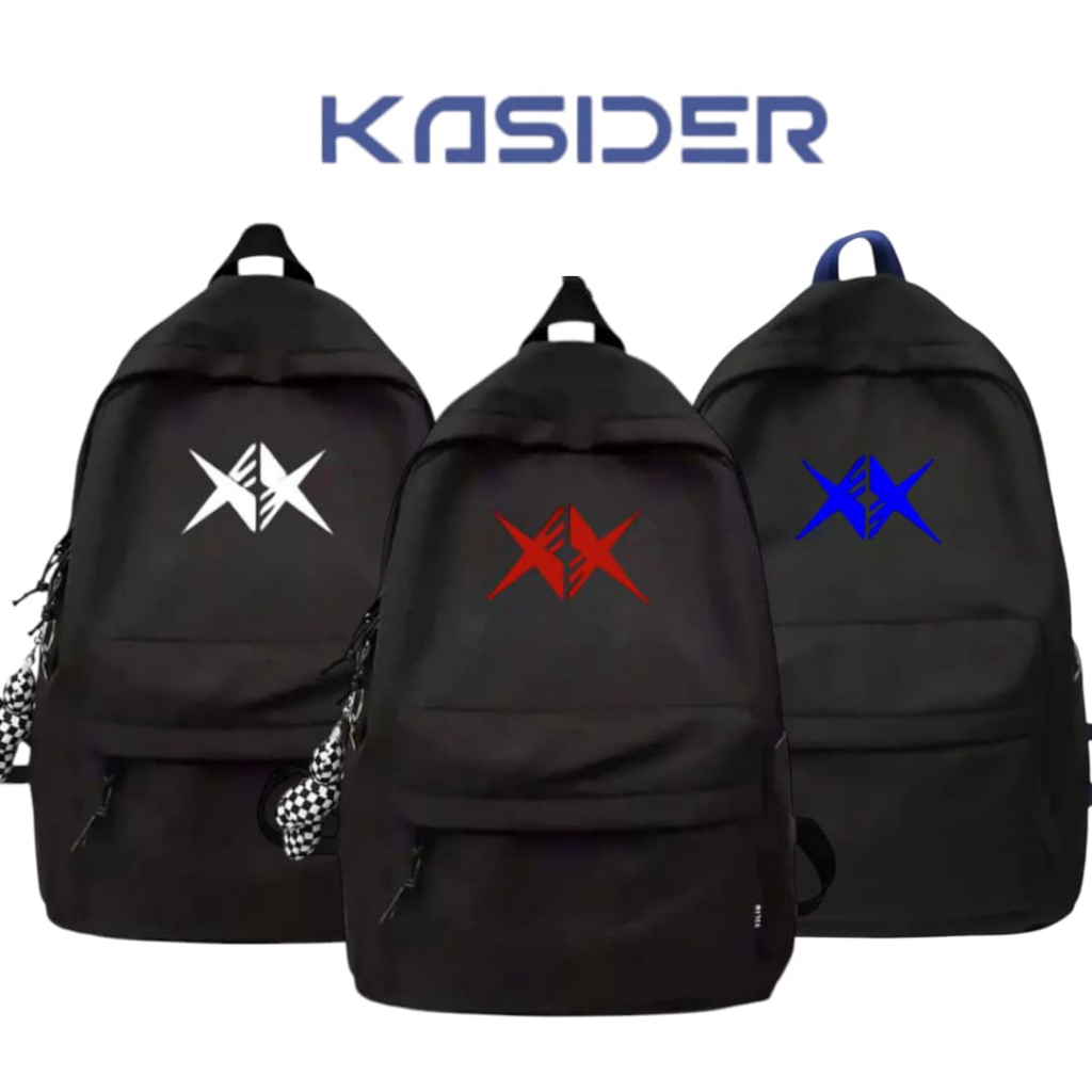 COD Ransel XR Wanita Pria Tas Sekolah Warna Hitam Tas Sekolah SMA SMP