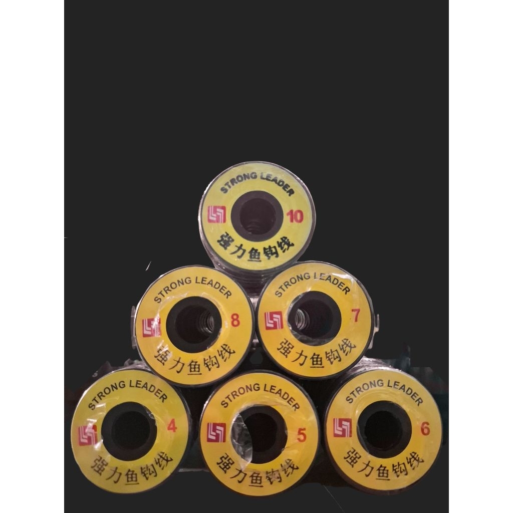 Senar pancing strong leader 50M - Anti Meliting Anti Keriting