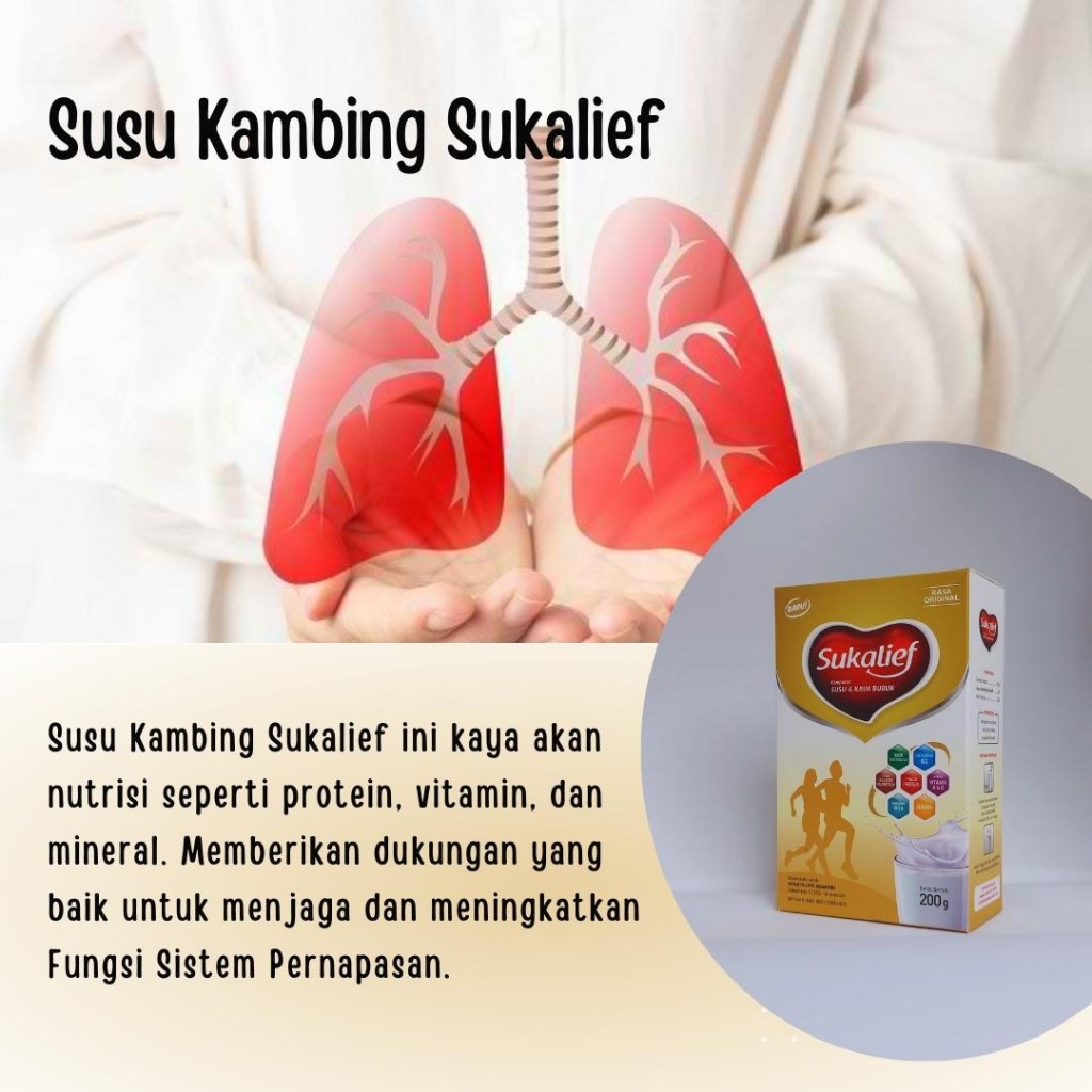

Sukalief || Susu Kambing Alami Original Bantu Atasi Masalah Pernafasan