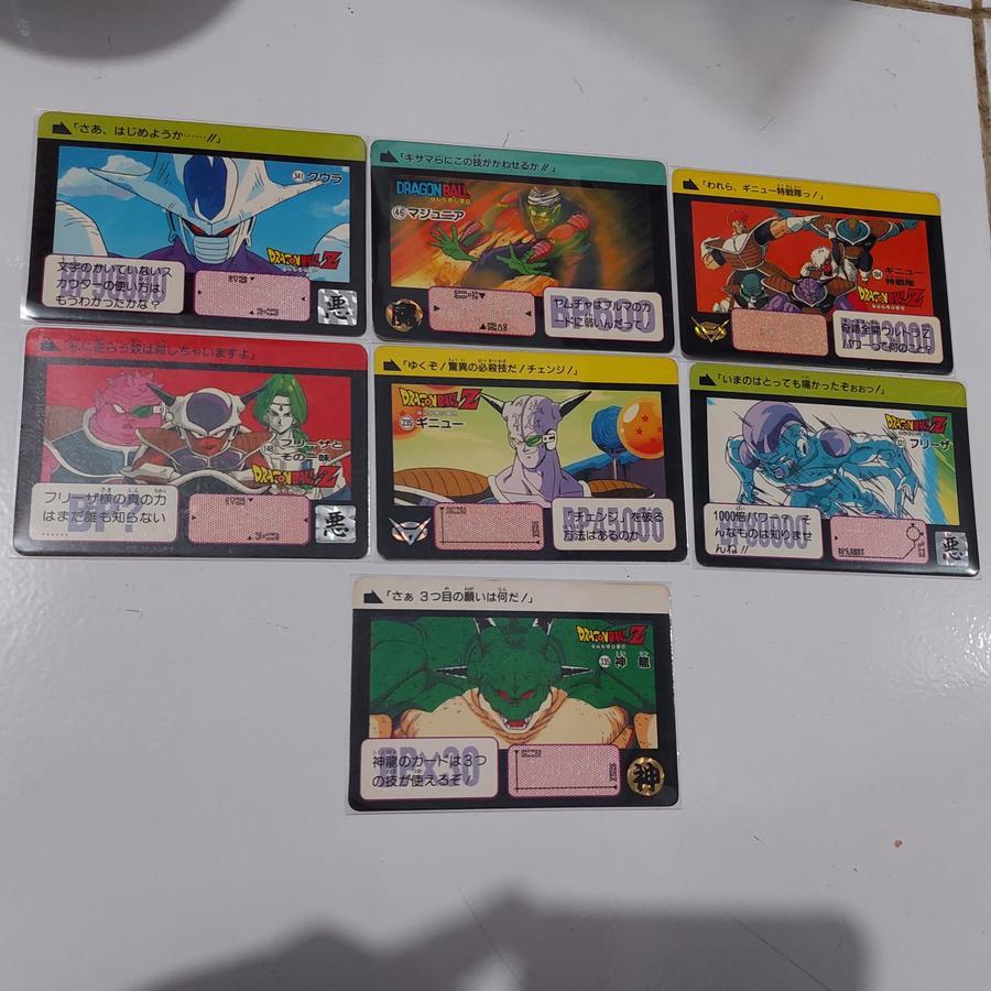 Carddass Kartu Dragon Ball Regular Special HK Set Vintage Rare