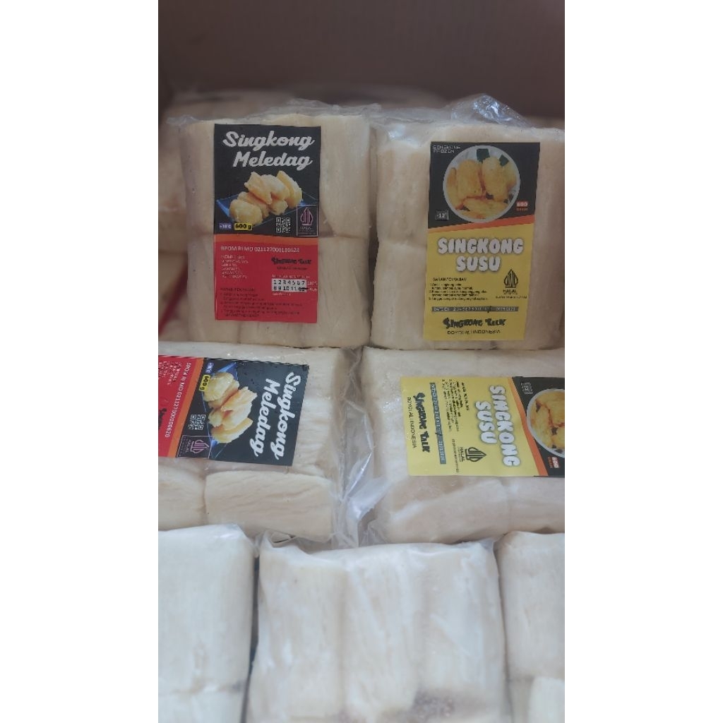 

Singkong meledag / keju