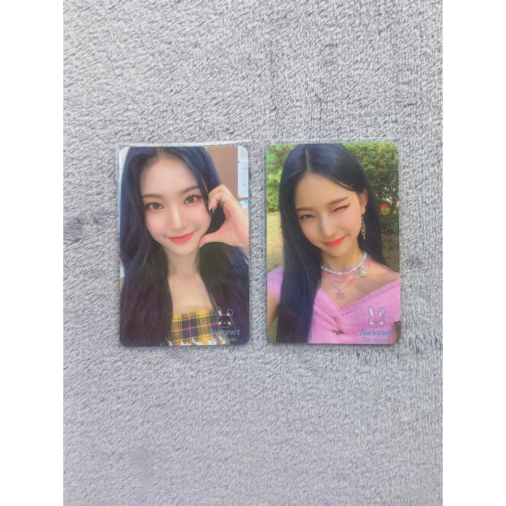 Isa wink heartcheek stereotype type a b official photocard pc stayc