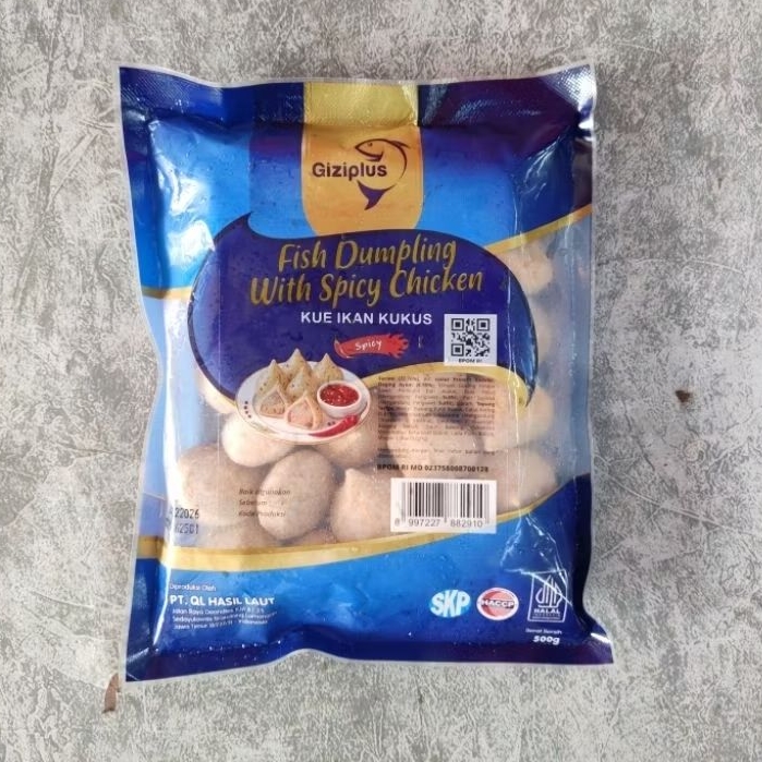 

PROMO!! Giziplus DUMPLING CHICKEN SPICY 500gr