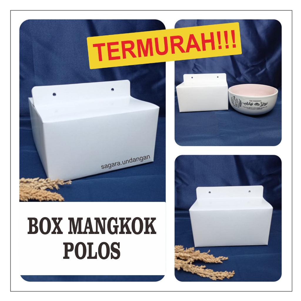 

Box Mangkok Keramik Two Tone Duplex 310Gr 15x15x8 (Box Mangkok Keramik Polos)