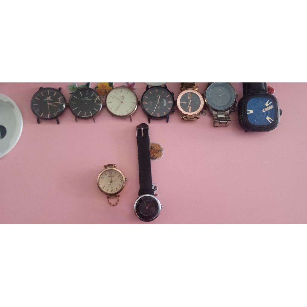 Arloji jam tangan bahan mirete dw monol