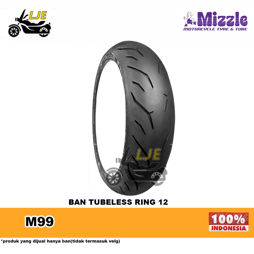 Ban Motor Ring 12 Tubeless Mizzle M99 - Ban Motor Matic Ring 12