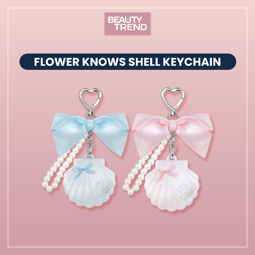 [READY ORI] Flower Knows Keychain Flower Knows Shell's Jewel Highlighter Balm Flower Knows Charm