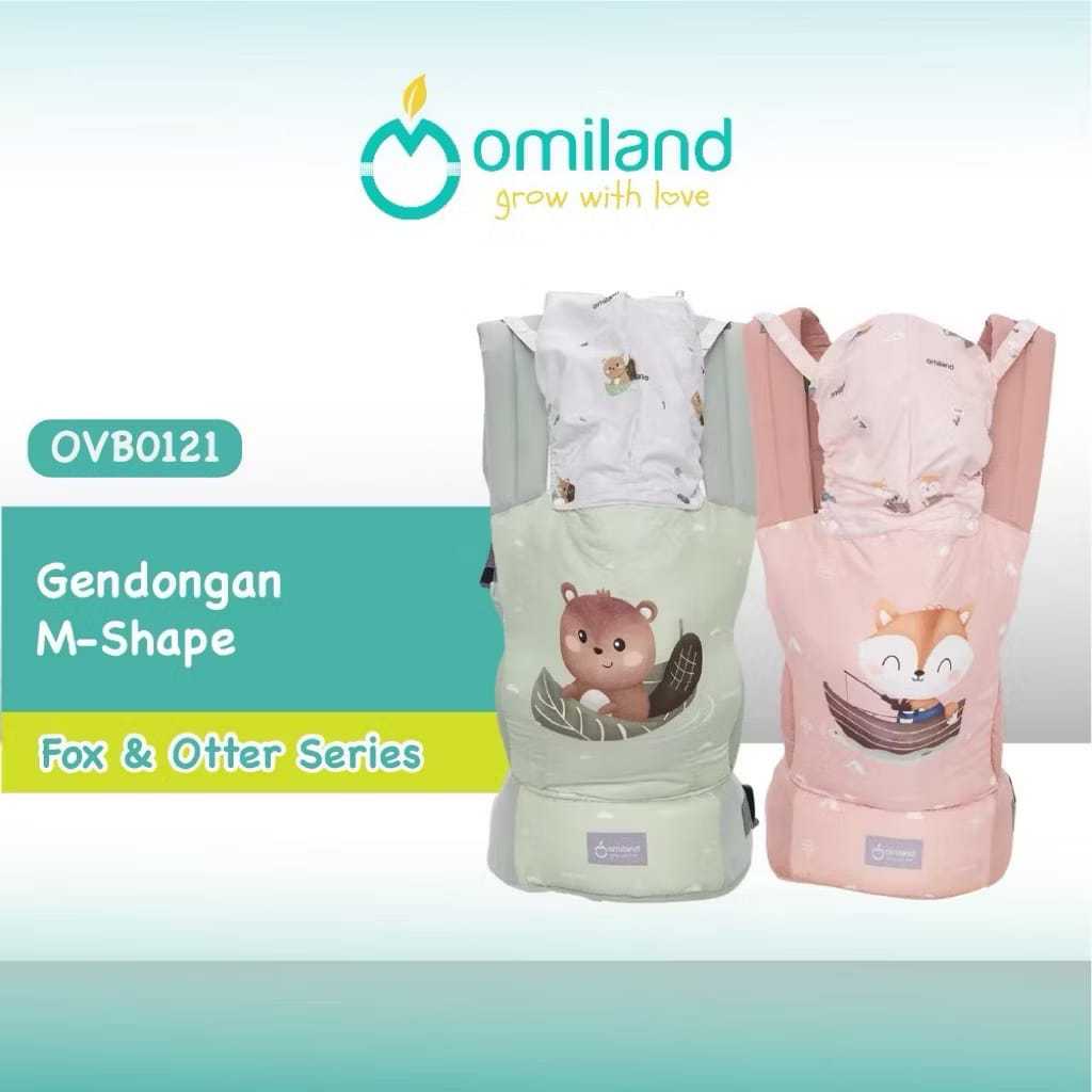 Omiland Gendongan bayi M-Shape Alpaca Series | gendongan m shape | gendongan nyaman