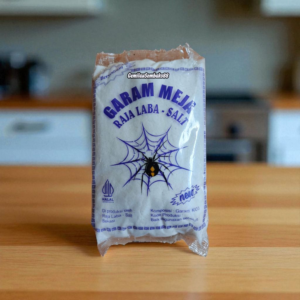 

GARAM MASAK CAP RAJA LABA-LABA NEW 300 GRAM / GARAM BERYODIUM / GAREM