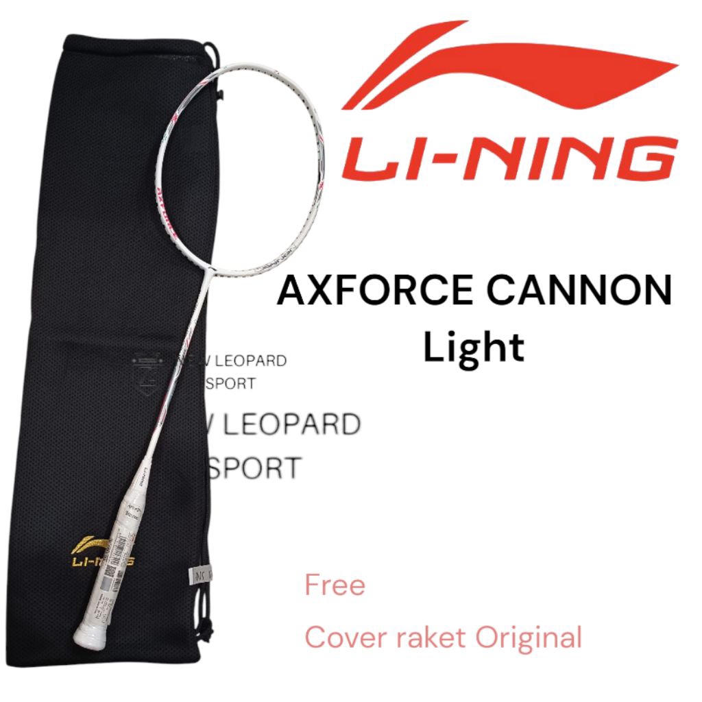 Raket Badminton Lining AXFORCE CANNON Light/ Raket Badminton Lining original