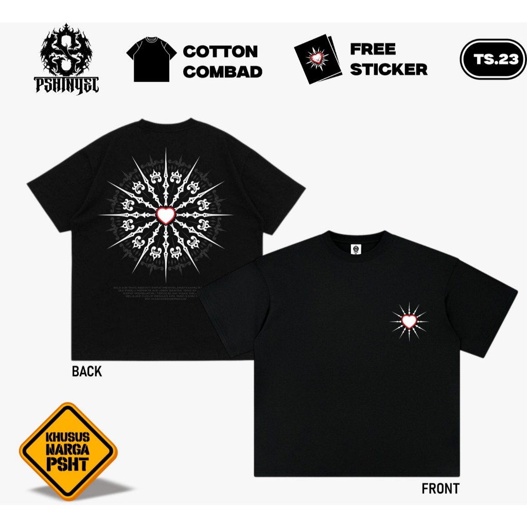 Kaos Psht Desain Terbaru Baju Distro Original Pria Wanita Simpel Keren Cotton Combed